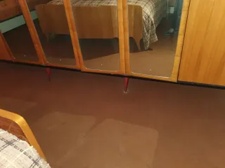 Armadio 6 ante in legno con specchi