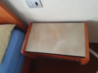 Camera da letto Vintage ( 1961 ) in legno lucido