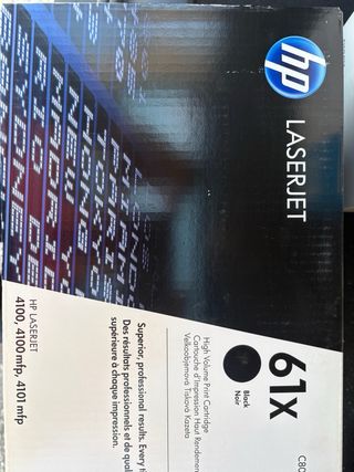 Cartucho Tóner HP Láser (SELLADO)