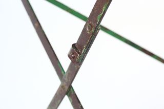 Tavolo da giardino pieghevole in metallo