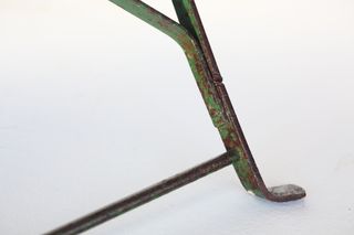 Tavolo da giardino pieghevole in metallo