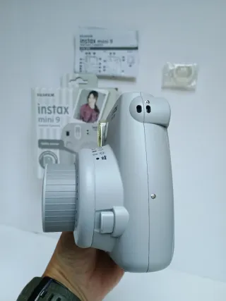 Cámara de fotos Fujifilm Instax Mini 9 Gris con