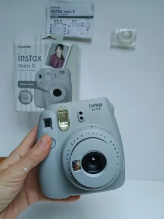 Cámara de fotos Fujifilm Instax Mini 9 Gris con