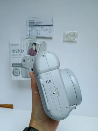 Cámara de fotos Fujifilm Instax Mini 9 Gris con
