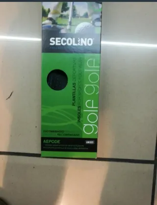 Plantillas Secolino Golf Absorción Unisex