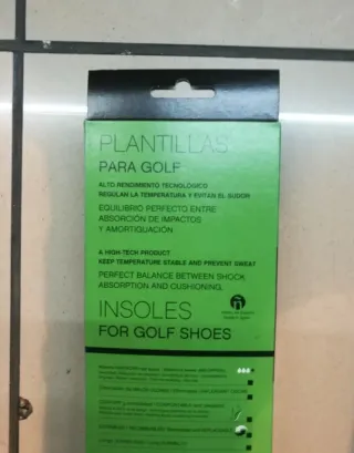 Plantillas Secolino Golf Absorción Unisex