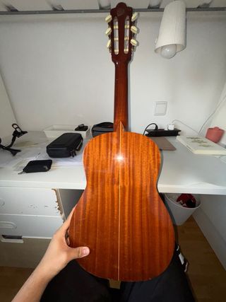 Guitarra Acústica Pequeña Naranja