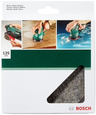 Bosch Fieltro pulido lijadora excéntrica 125 mm