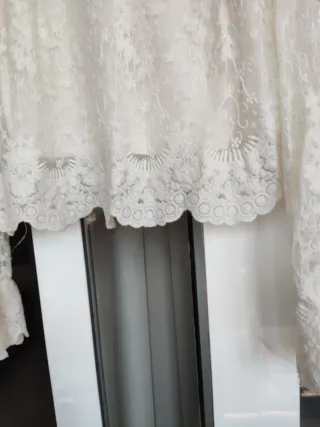 Blusa de encaje para ceremonias