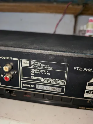 Sintonizzatore Stereo Vintage Toshiba ST-U22