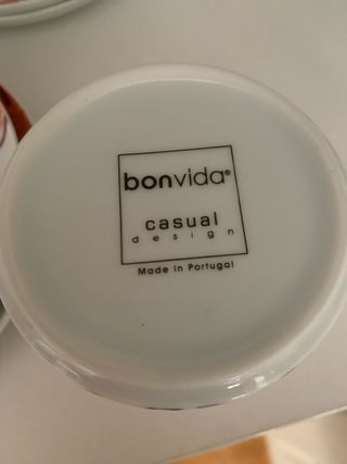 Juego de café 18 piezas porcelana