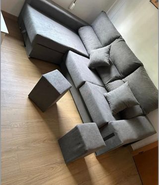 Divano chaise longue Óscar