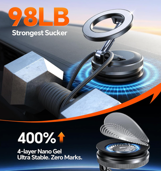 Supporto Auto Magnetico MagSafe CoolPow