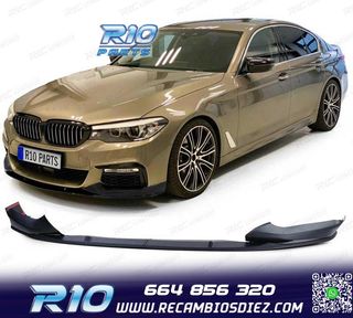 SPOILER LIP BMW G30 G31 17-20 LOOK M PERFORMANCE NEGRO MATE