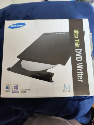 Grabadora DVD Samsung SE-208 Ultra Thin