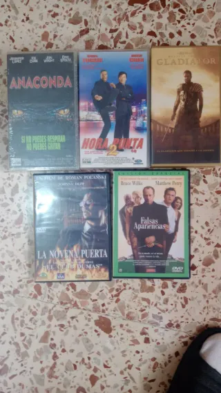 Lotto di Film VHS: Karate Kid, Sfida Totale, ecc.