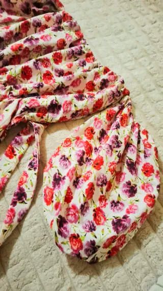 Abito estivo floreale taglia unica