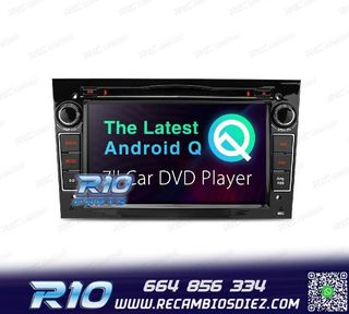 RADIO GPS ANDROID 11 PARA OPEL ASTRA H VIVARO ZAFIRA VECTRA