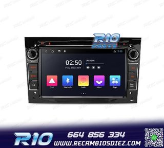 RADIO GPS ANDROID 11 PARA OPEL ASTRA H VIVARO ZAFIRA VECTRA