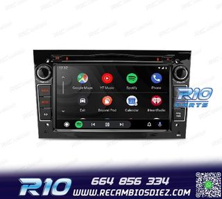 RADIO GPS ANDROID 11 PARA OPEL ASTRA H VIVARO ZAFIRA VECTRA
