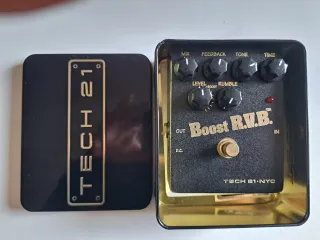 TECH 21 Boost R.V.B. Pedal Reverb