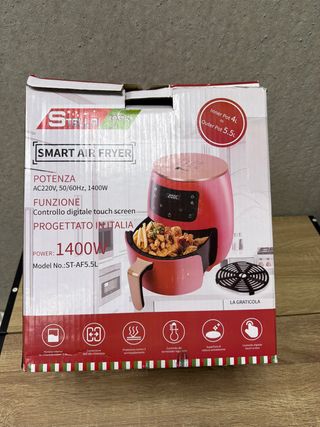Freidora de aire 1400W 5.5L Italia