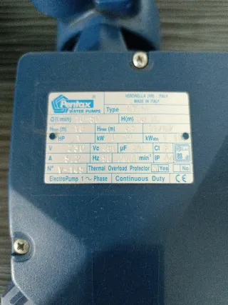 Bomba de agua 1"
