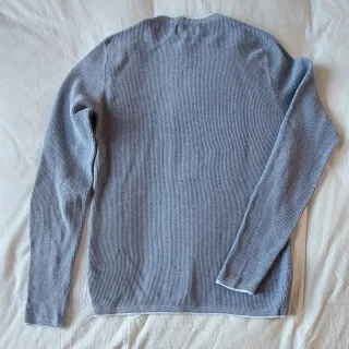 Jersey Pull&Bear gris hombre talla S