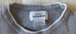 Jersey Pull&Bear gris hombre talla S