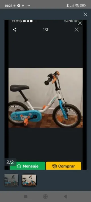 Bicicleta infantil