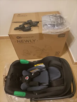 Carrito Kinderkraft con silla de coche