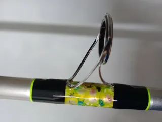 Anillado de caña de pescar