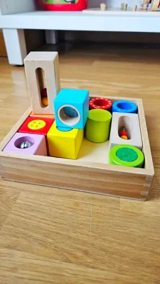 Bloques sensoriales de madera