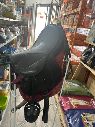 Silla de montar para pony tamaño niño
