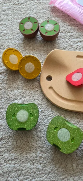 Juego Frutas Madera Plan Toys