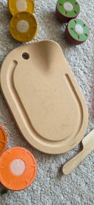 Juego Frutas Madera Plan Toys