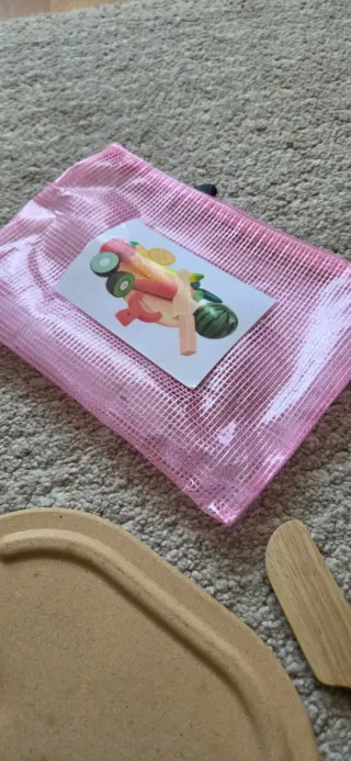 Juego Frutas Madera Plan Toys