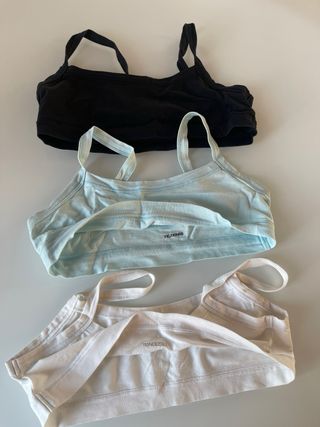 3 Reggiseni bambina 10 anni