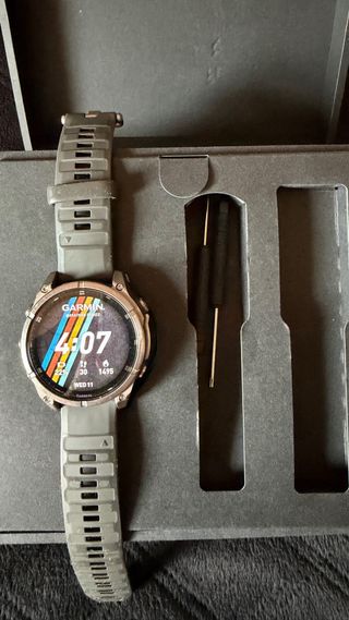 Garmin Fenix 8 47mm Gris/Plata!