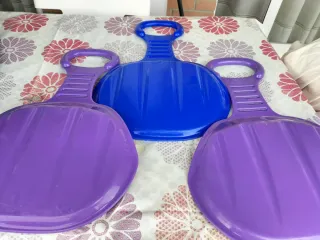 Palas trineo de nieve infantiles (3 unidades)