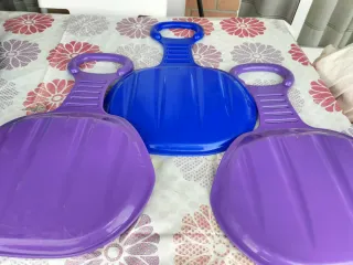 Palas trineo de nieve infantiles (3 unidades)