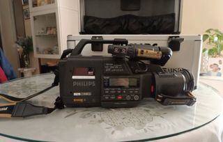 Videocámara Philips VHS Negra