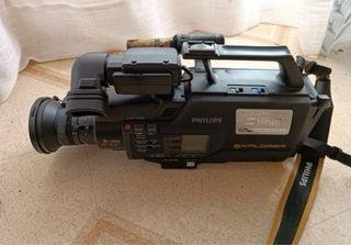 Videocámara Philips VHS Negra