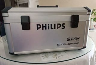 Videocámara Philips VHS Negra
