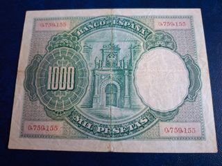 Billete 1000 Pesetas Banco de España 1925
