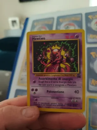 Carta Pokémon Mewtwo Base 70 HP