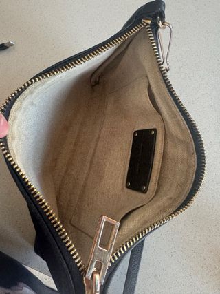 Bolso bandolera Bimba y Lola negro piel