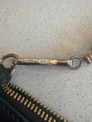 Bolso bandolera Bimba y Lola negro piel