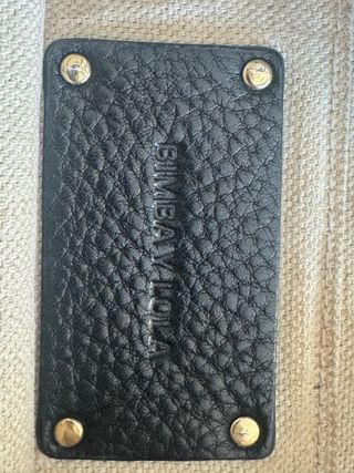 Bolso bandolera Bimba y Lola negro piel