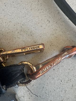 Bolso bandolera Bimba y Lola negro piel